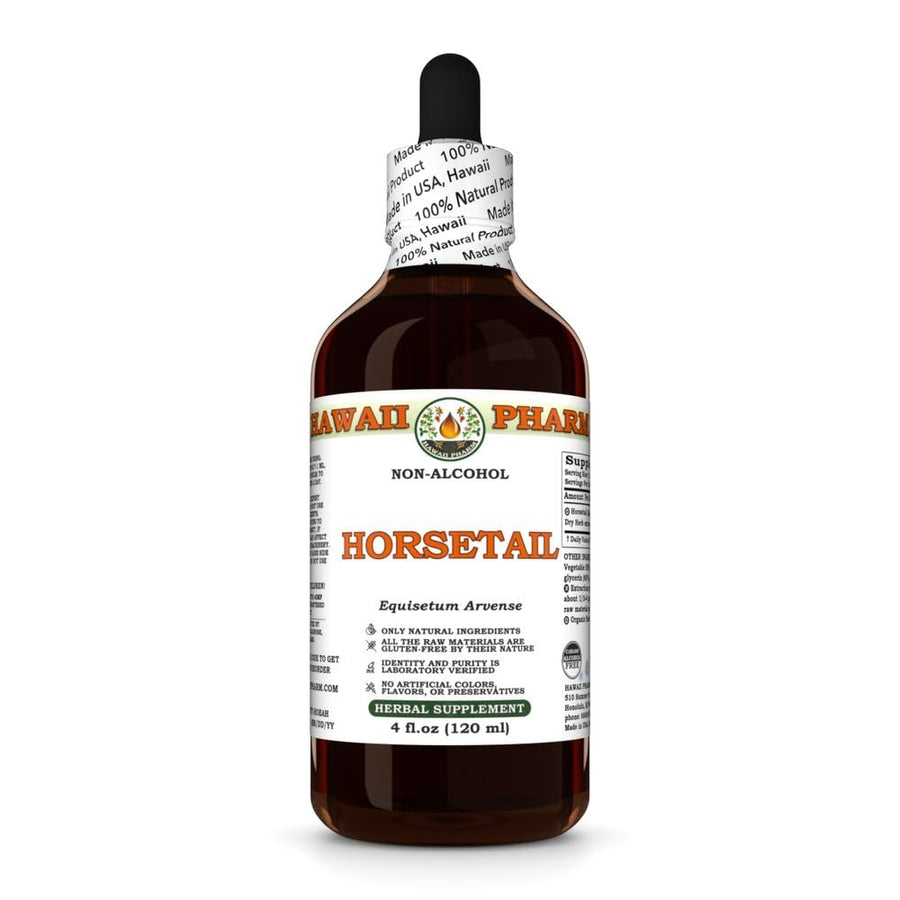 Hawaii Pharm Horsetail Alcohol-Free Liquid Extract, Organic, 4 oz