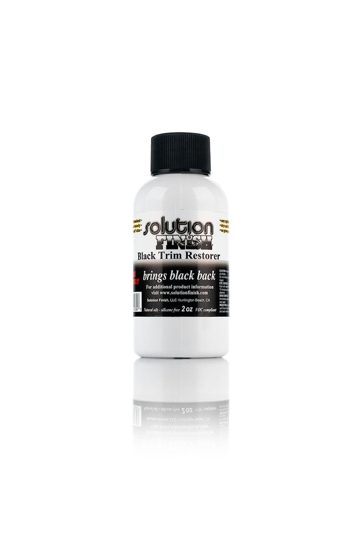Solution Finish Trim Restorer, Black, 2 oz