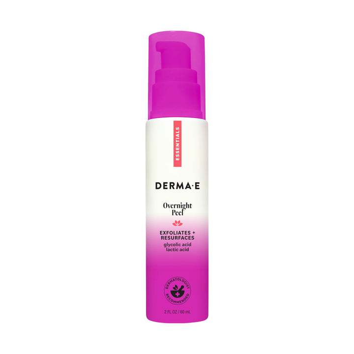 Derma E 5% AHA Overnight Peel, 60 ml, 2 oz