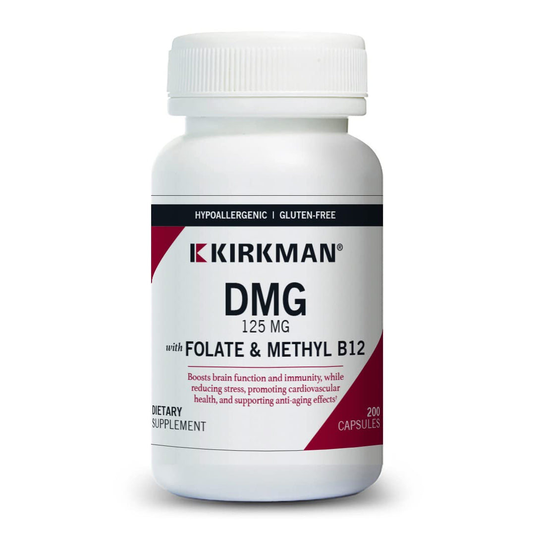 Kirkman DMG with Folate and Methyl B12, 125 mg, 200 Count