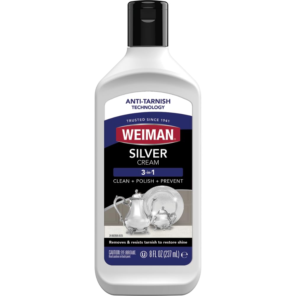 Weiman Silver Cream Cleaner, 8 fl oz