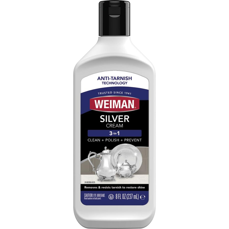 Weiman Silver Cream Cleaner, 8 fl oz