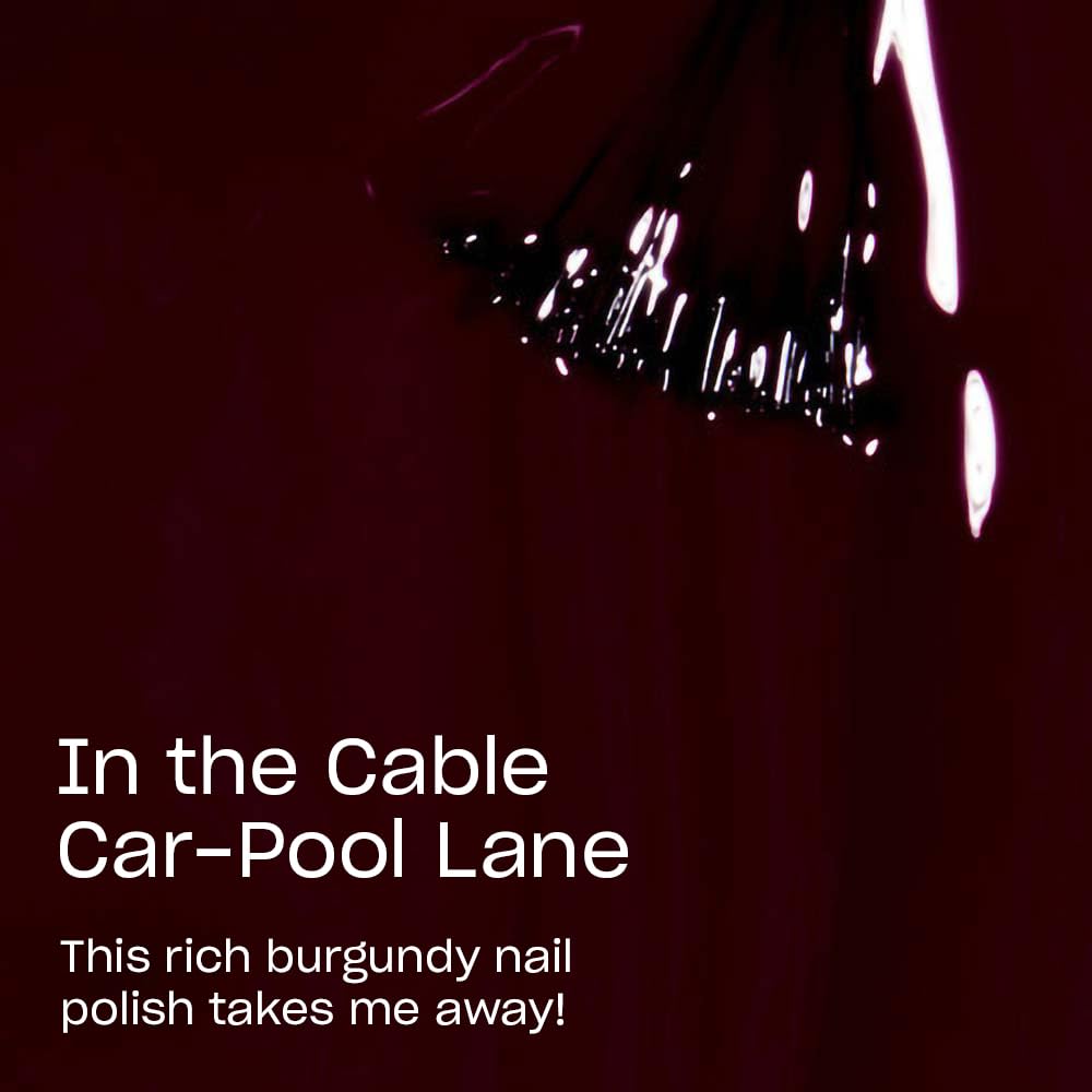 OPI Nail Lacquer, In the Cable Car-Pool Lane