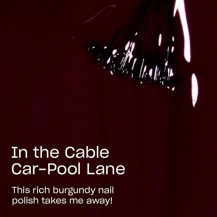 OPI Nail Lacquer, In the Cable Car-Pool Lane