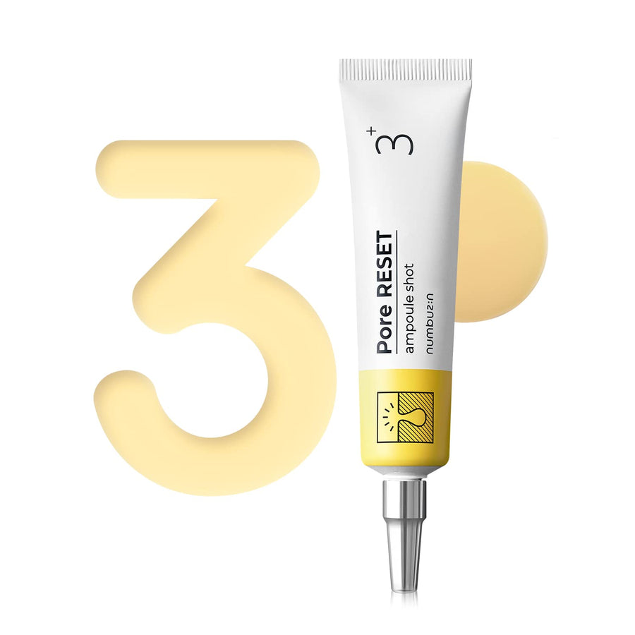 numbuzin No.3 Pore Reset Ampoule Shot, 0.25 fl oz