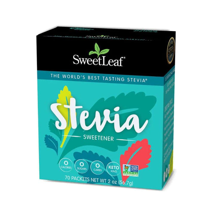 SWEET LEAF Stevia Sweetener Packets, 1 g