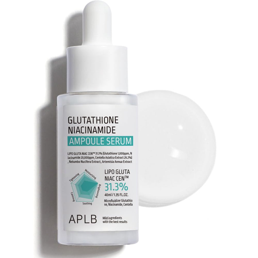 APLB Glutathione Niacinamide Ampoule Serum, 1.35 fl oz