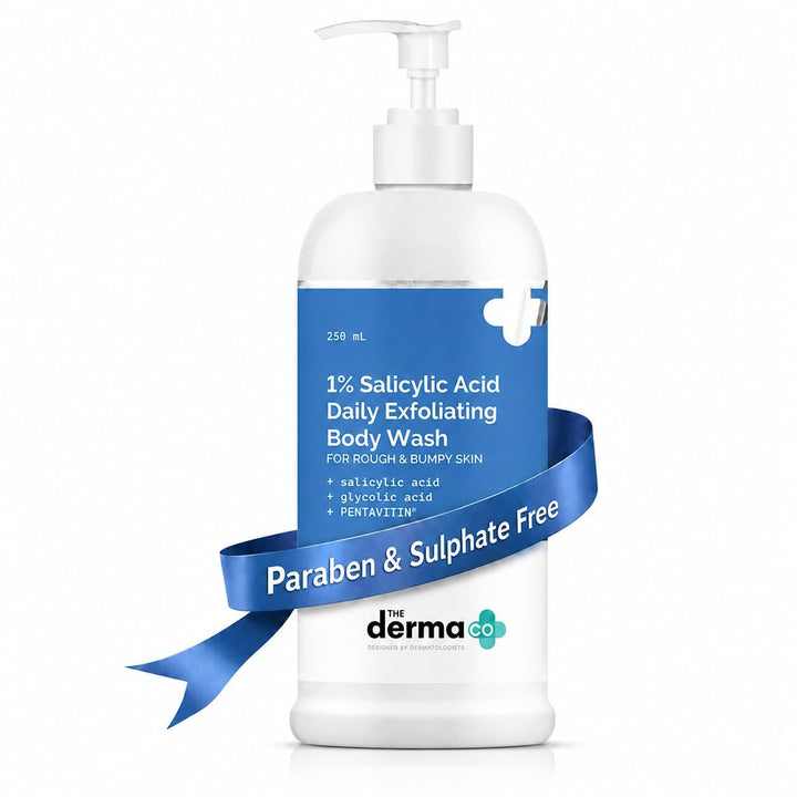 The Derma Co Exfoliating Body Wash, 250 ml
