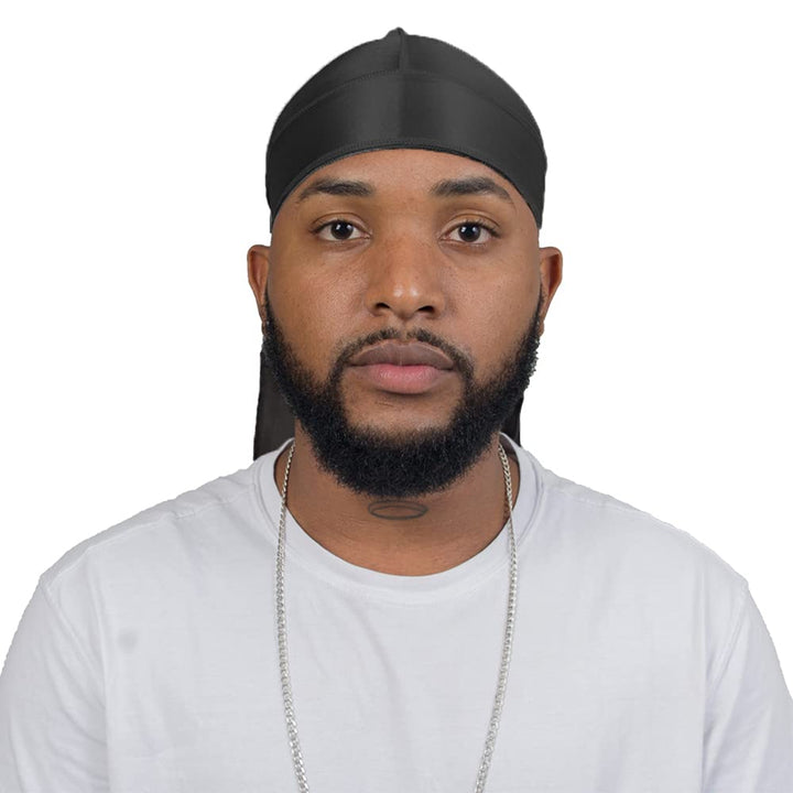 ForceWave Silky Durag, Black, S