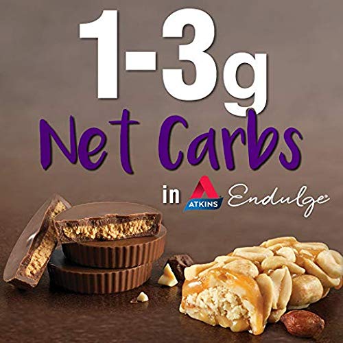Atkins Endulge Treat, Milk Chocolate Caramel Squares, 15 Count