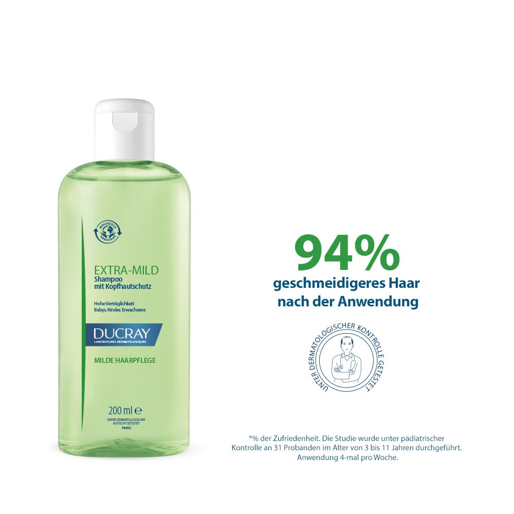 Ducray Extra Mild Shampoo, 200 ml