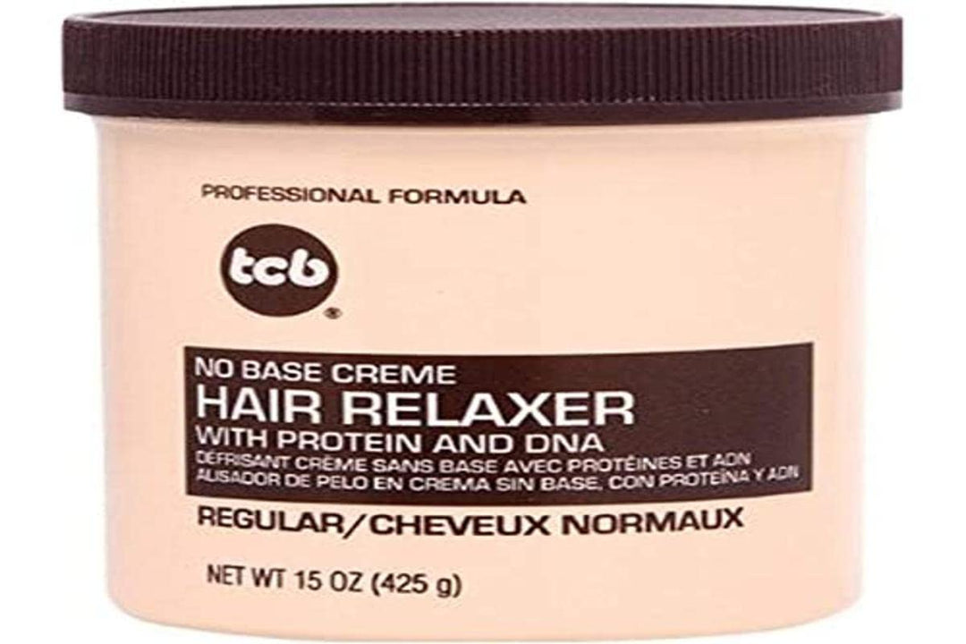 Tcb No Base Creme Hair Relaxer, Regular, 15 oz