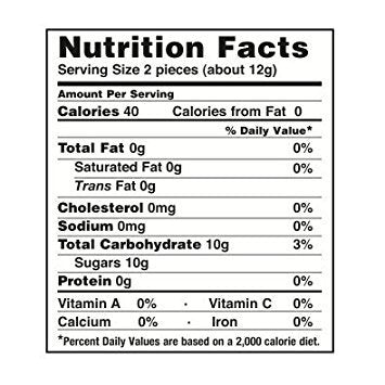 The Ginger People Ginger Chew, 6 Count, Pack of 6