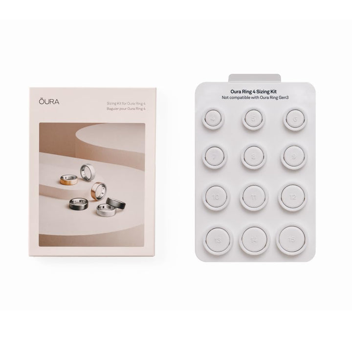 OURA Ring 4 Sizing Kit, Size Before You Buy