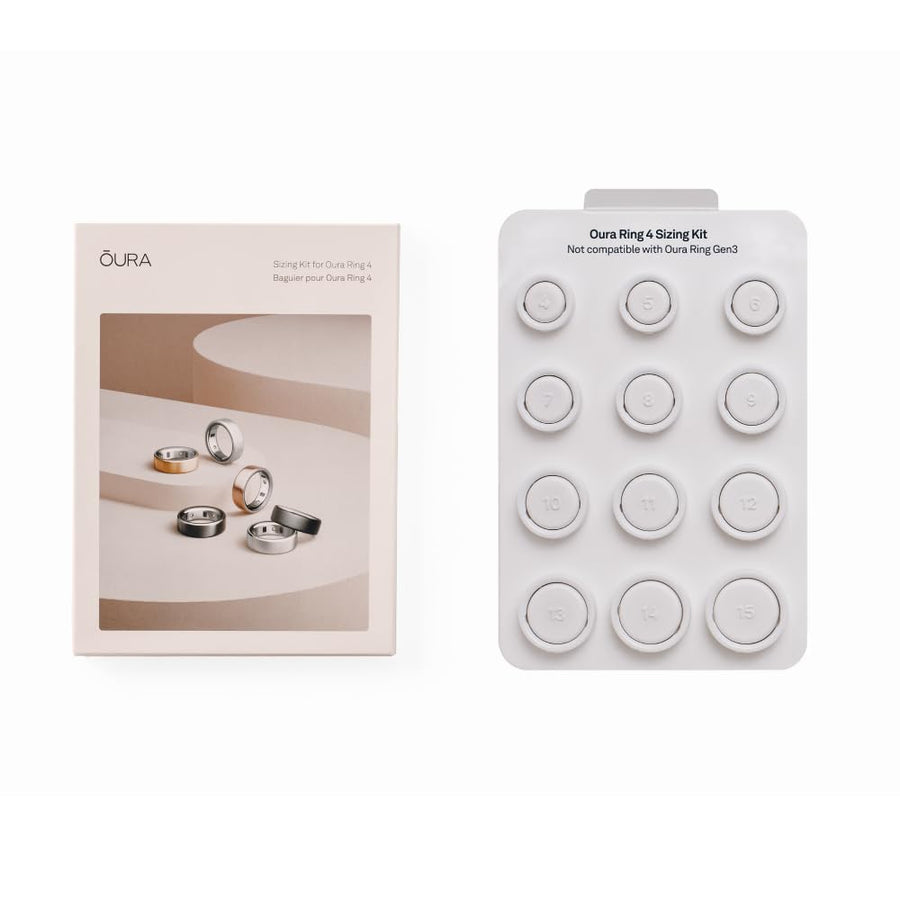 OURA Ring 4 Sizing Kit, Size Before You Buy