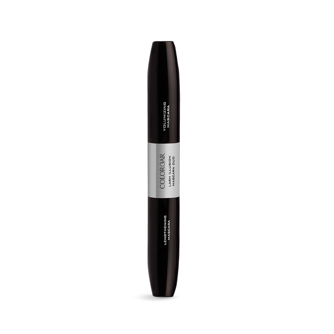 Colorbar Lash Illussion Mascara Duo, Black, 0.27 oz