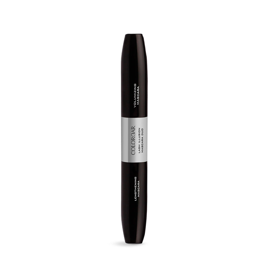 Colorbar Lash Illussion Mascara Duo, Black, 0.27 oz