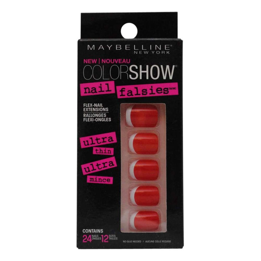 Maybelline Color Show Nail Falsies, 80 Keep It Red