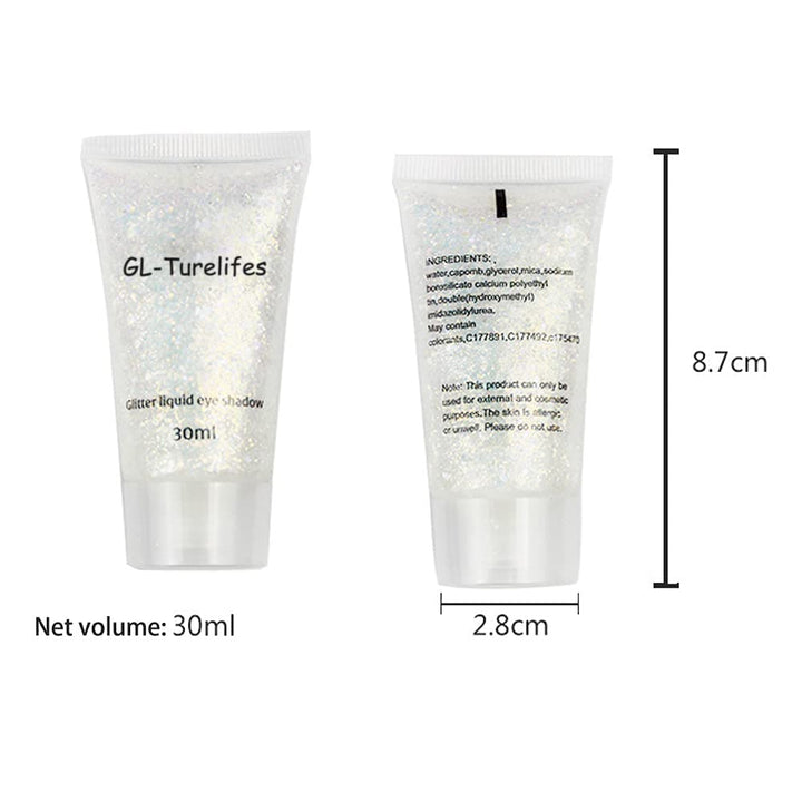 GL-Turelifes Liquid Glitter Eyeshadow, #07 Gold, 30 ml
