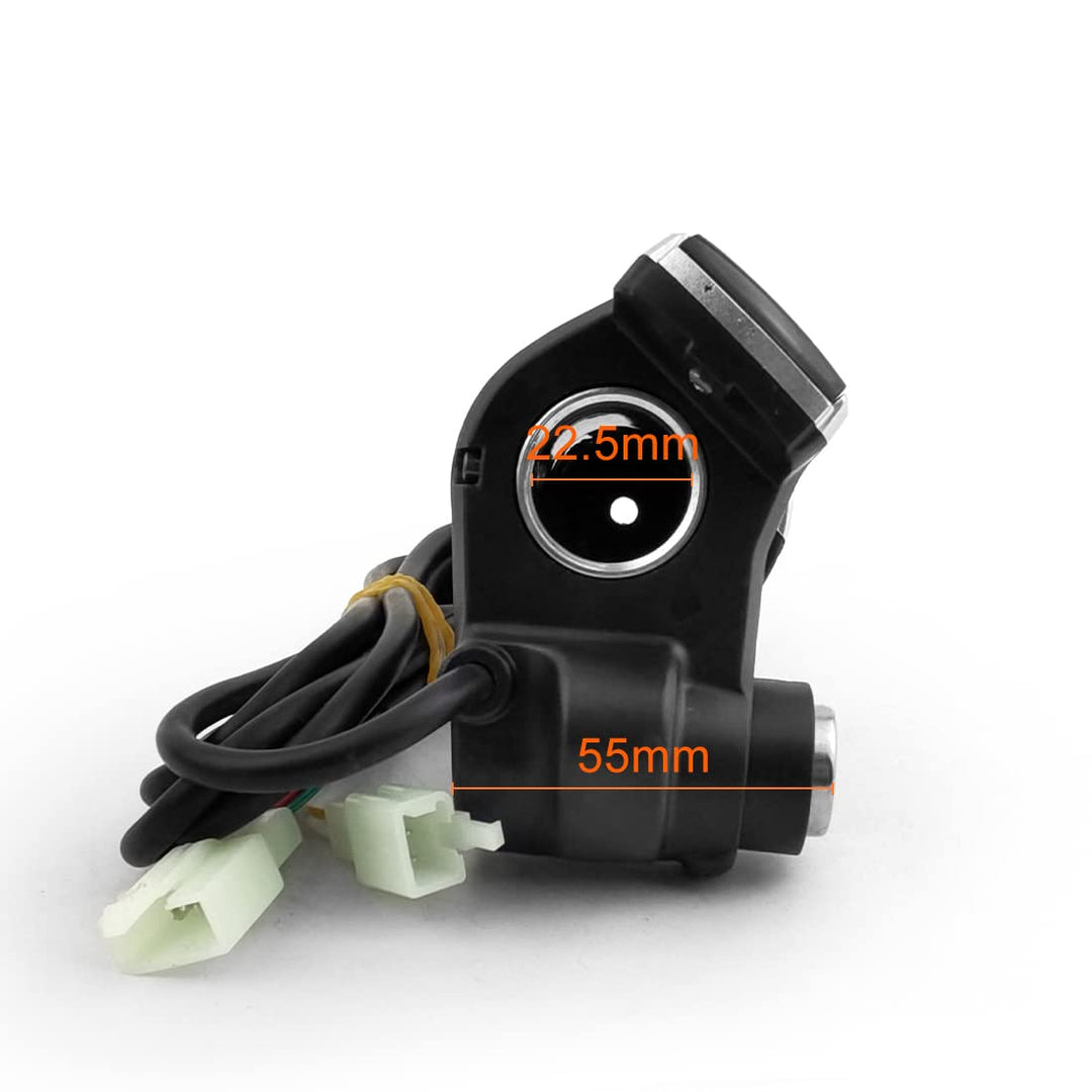 L-faster Bike Throttle Handle Speed Accelerator Grip, 36V