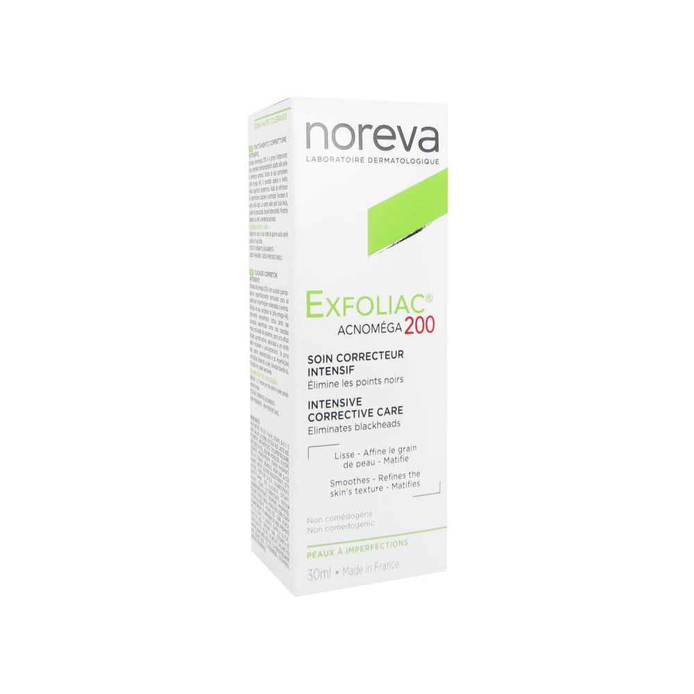 Noreva Exfoliac Acnomega 200, 1 fl oz