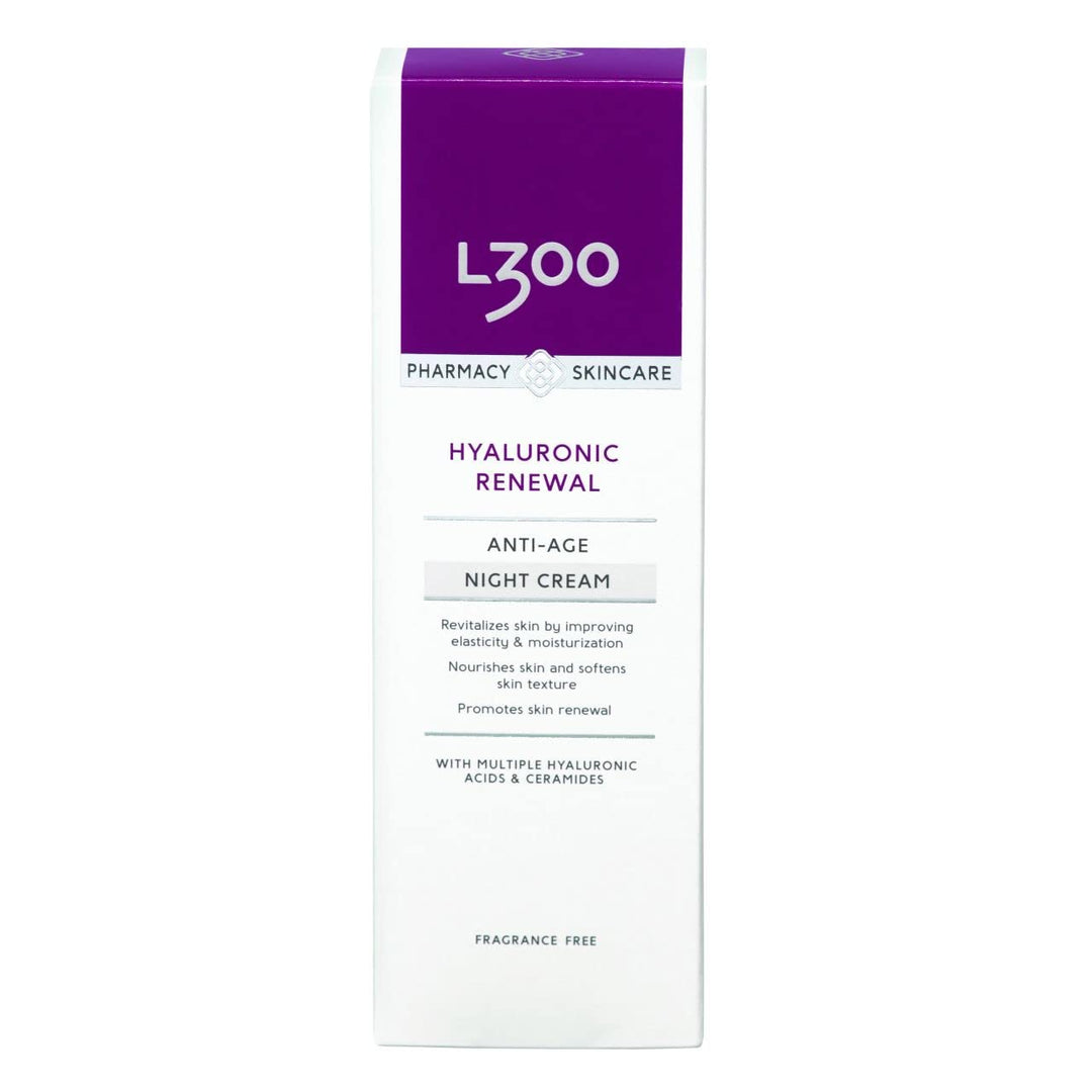 L300 Hyaluronic Renewal Anti-Age Night Cream, 50 ml
