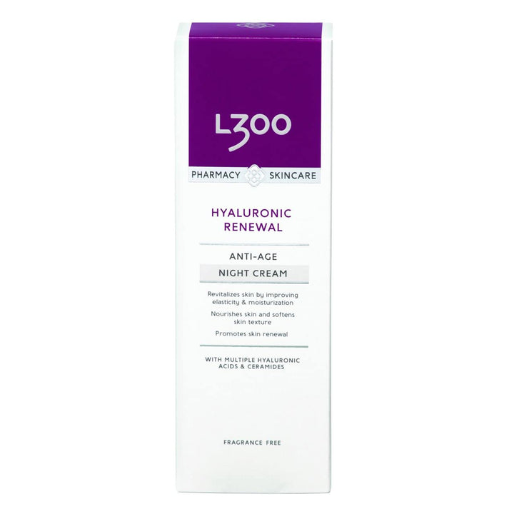 L300 Hyaluronic Renewal Anti-Age Night Cream, 50 ml