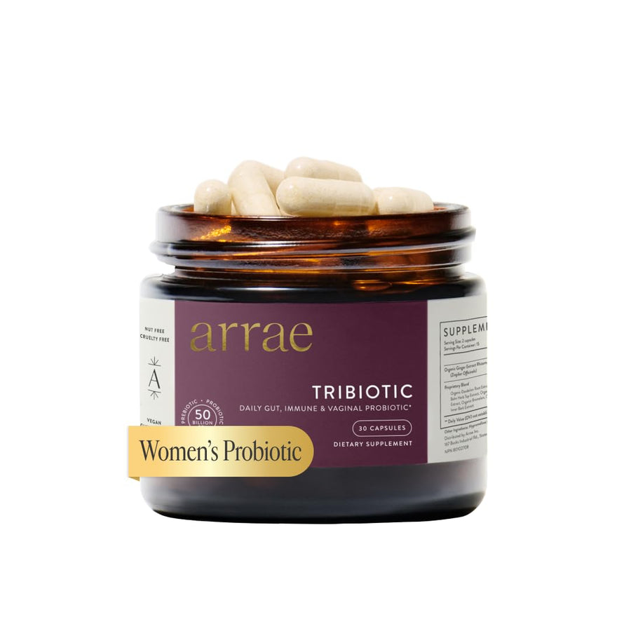 Arrae Tribiotic Women's All-in-1 Probiotic, 60 Count
