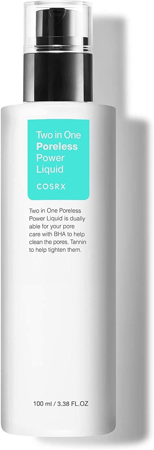 COSRX Two in One Poreless Power Liquid Toner, 3.38 fl oz
