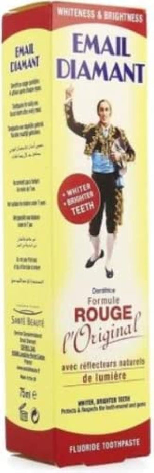EMAIL DIAMANT Rouge Fluoride Toothpaste, 75 ml