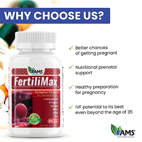 FertiliMax Fertility Supplement Capsules, 90 Count