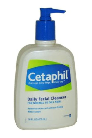 Cetaphil Daily Facial Cleanser, 16 oz