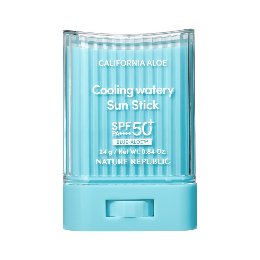 NATURE REPUBLIC California Aloe Cooling Moisture Sun Stick, SPF50+ PA++++, 0.9 oz