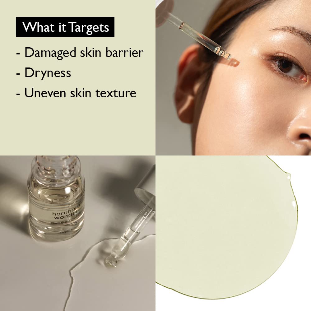 HARUHARU Wonder Black Rice Facial Oil, 10 ml