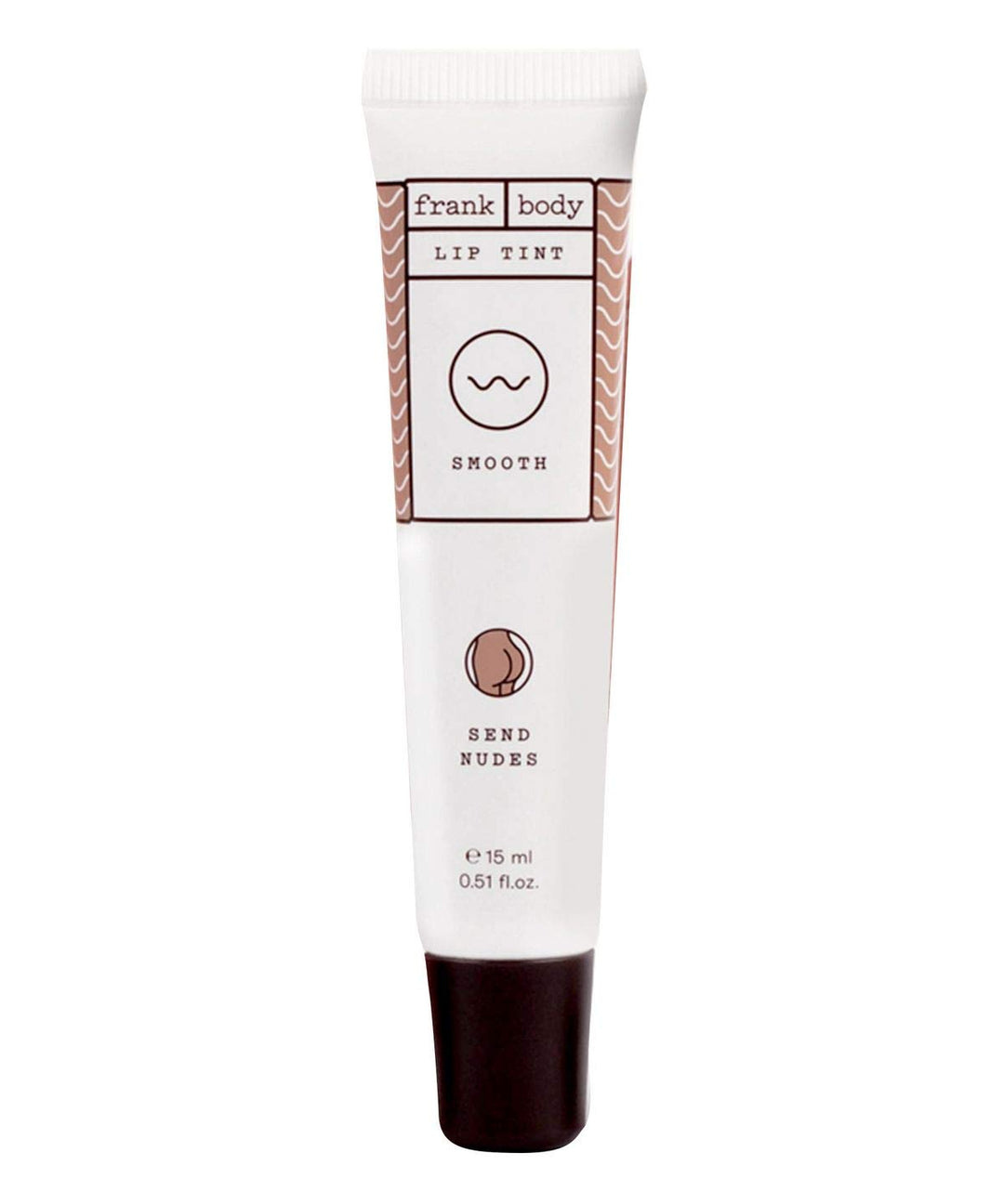 frank body Lip Tint, Send Nude, 15 ml