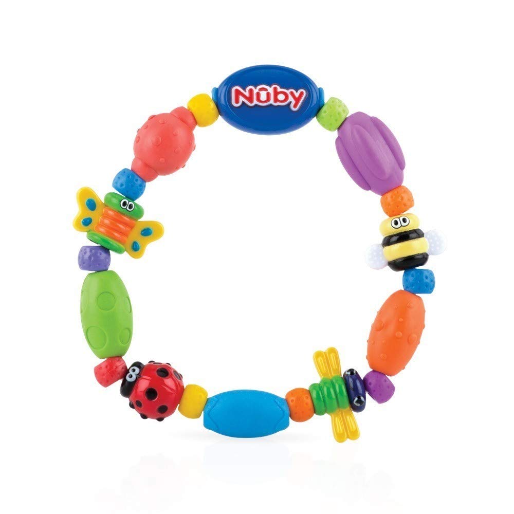 Nuby Bug-a-Loop Teether, Multi