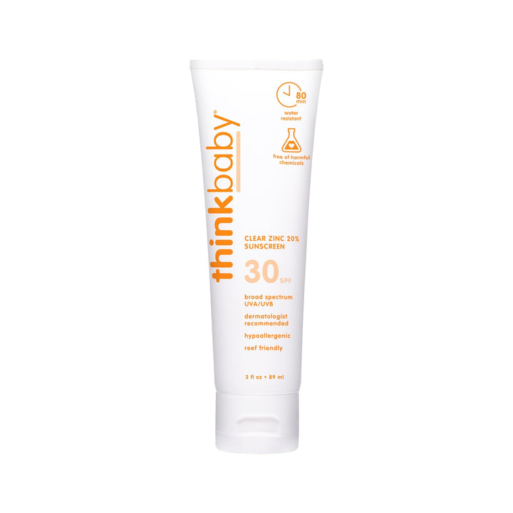 THINK Baby Clear Zinc Sunscreen Lotion, SPF 30, 89 ml
