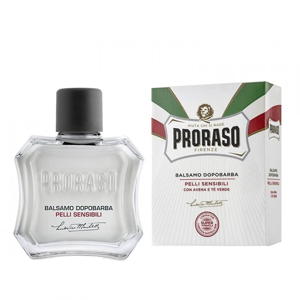 Proraso White Aftershave Conditioner, Sensitive Skin, 100 ml