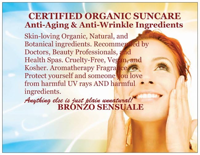 BRONZO SENSUALE Sunscreen Lotion, SPF 15, 250 ml