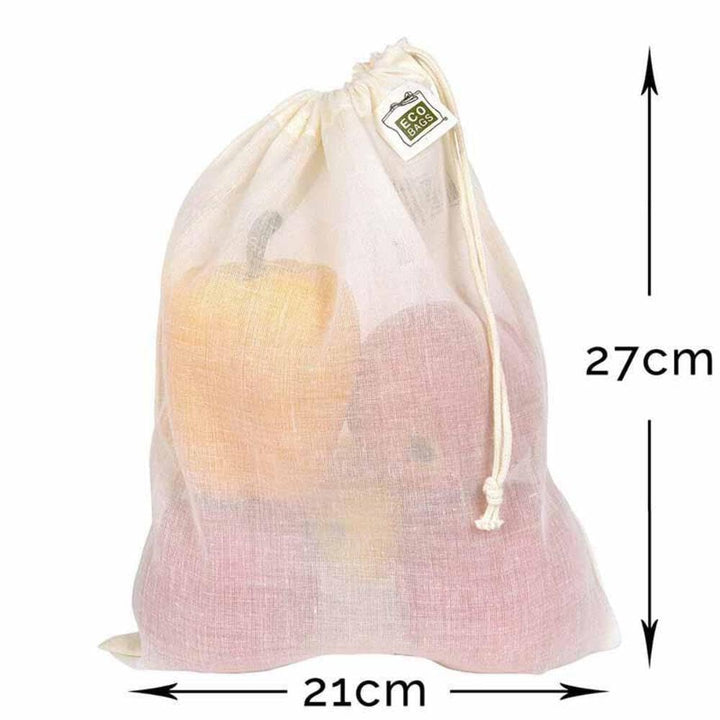 Ecobags Produce Bag, Medium, 8.5 in W x 11 in H