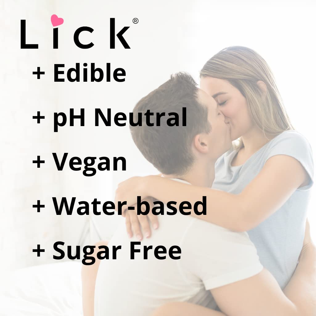 LICK Cookies and Cream Massage Oil, 4 fl oz