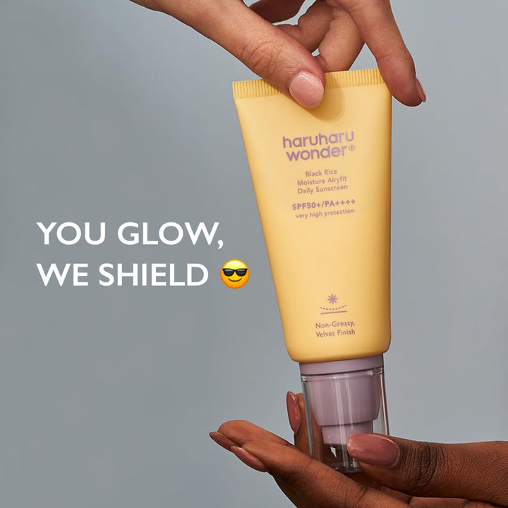 HARUHARU Wonder Black Rice Moisture Airyfit Daily Sunscreen, 50 ml