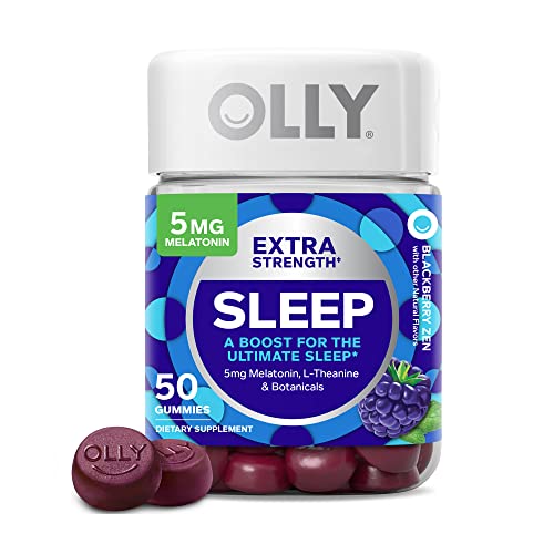 Extra Strength Sleep Gummy, BlackBerry, 50 Count