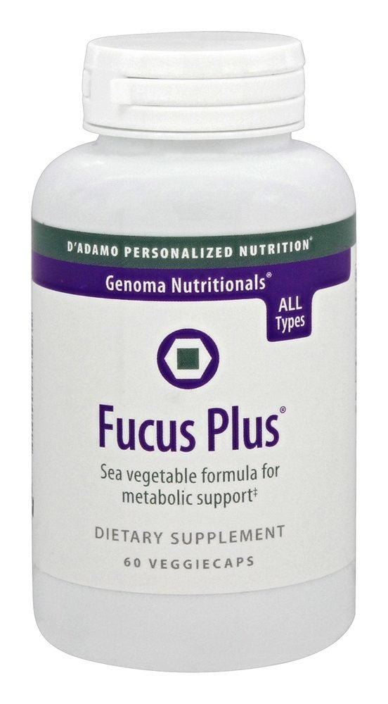 D'Adamo Personalized Nutrition Fucus Plus, 60 Count