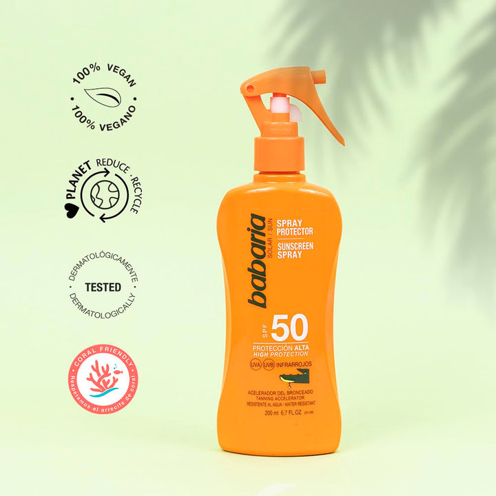 Babaria Sunscreen Lotion, SPF 50, 200 ml