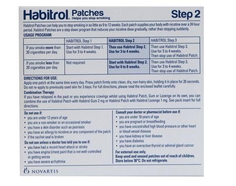 Habitrol Nicotine Patches, 14 mg, 28 Count