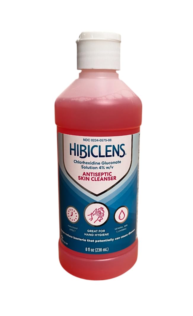 Molnlycke Hibiclens Antimicrobial Antiseptic Skin Cleanser, 8 fl oz