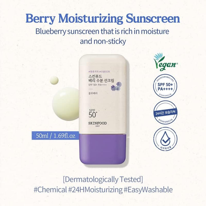 BERRY MOISTURIZING SUN CREAM 50ml