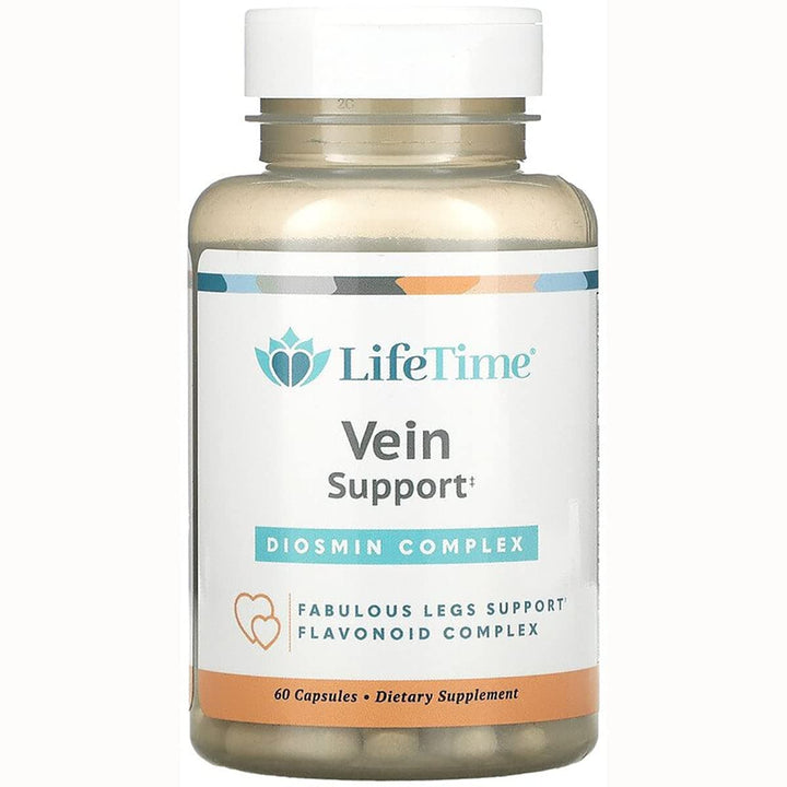 LIFETIME Vein Support Diosmin Flavonoid Complex Supplement, 60 Count