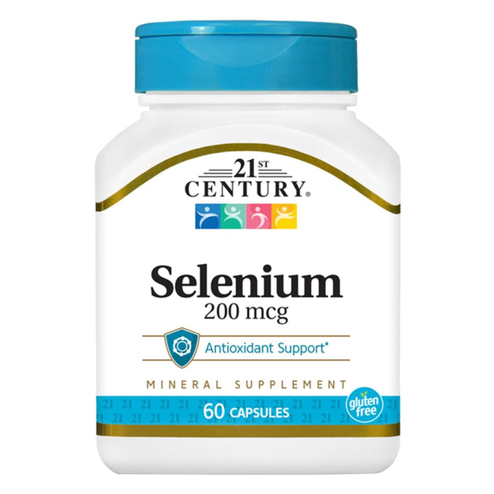 21st Century Selenium, 200 mcg, 60 Count